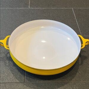 Vintage Dansk Enamel Paella Pan